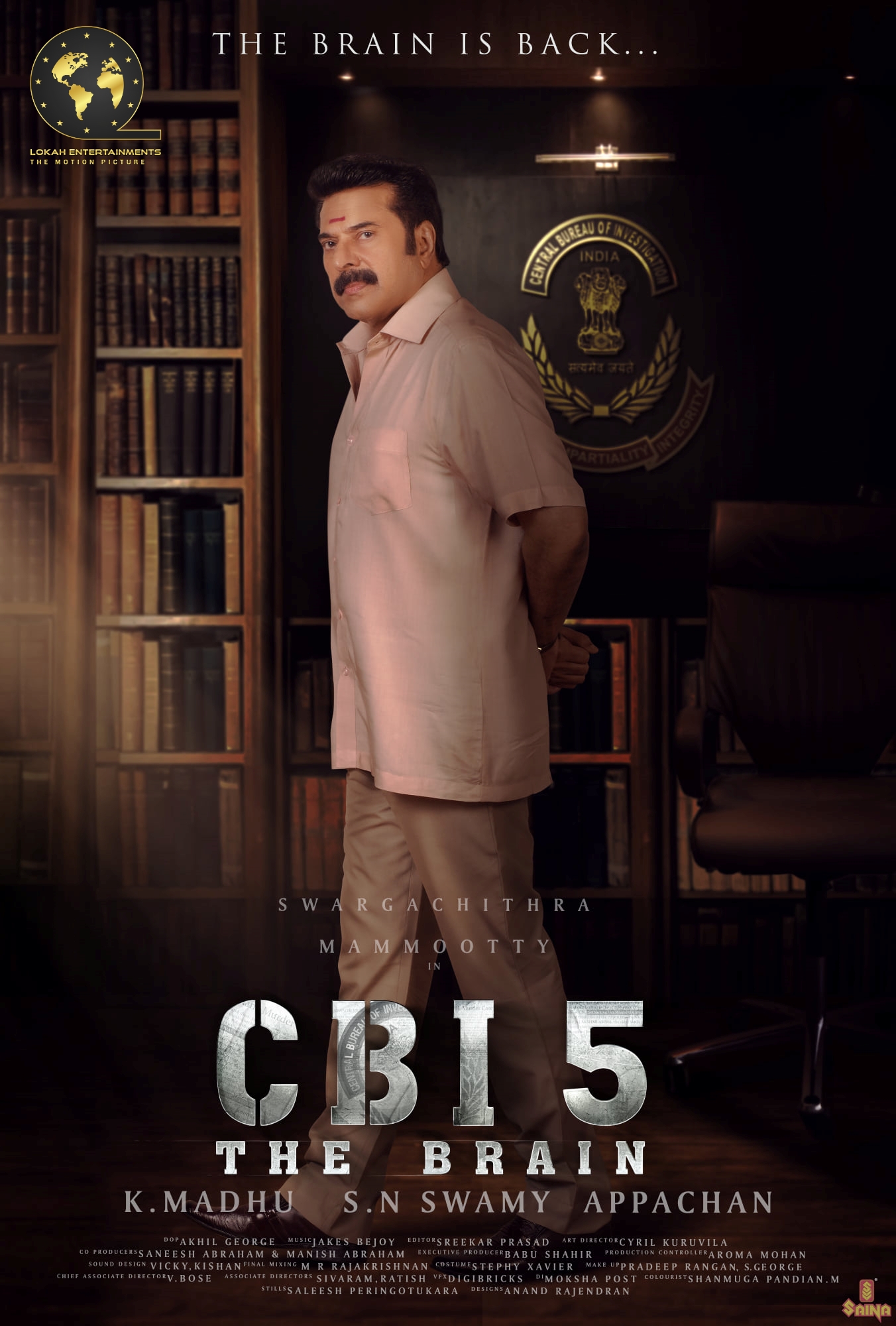 CBI 5: The Brain 2022 Tamil Dubbed Movie Online Free 